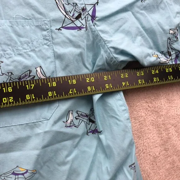 Ditch Plains Mens Hawaiian Shirt Size XL Short Sleeve Relaxed Casual Summer - Picture 5 of 9